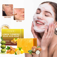 Lemon Turmeric Kojic Acid Soap